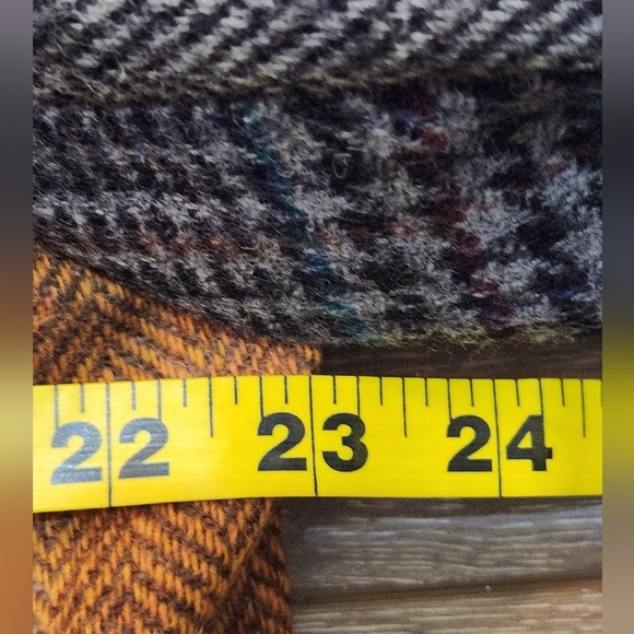 International Scene Vintage Suede Leather Patchwork Blazer - Picture 5 of 8